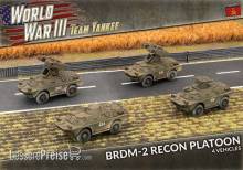 Battlefront Miniatures GFNTSBX24 - WW3 BRDM-2 Recon Platoon (x4 Plastic)