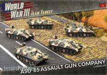 Battlefront Miniatures GFNTSBX34 - WW3 ASU-85 Assault Gun Company (x5)