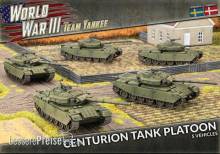 Battlefront Miniatures GFNTSWBX02 - WW3 Centurion Tank Platoon (x5 Plastic)