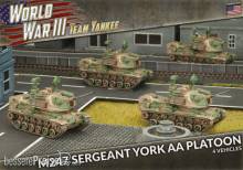 Battlefront Miniatures GFNTUBX10 - WW3 M247 Sergeant York AA Platoon