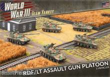 Battlefront Miniatures GFNTUBX20 - WW3 RDF/LT Assault Gun Platoon (x5)