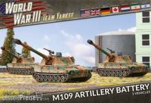 Battlefront Miniatures GFNTUBX24 - WW3 M109 Field Artillery Battery (x3 Plastic)