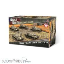 Gale Force Nine GFNTUBX30 - M103 Heavy Tank Platoon (Plastic x5)