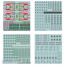Battlefront Miniatures GFNTUS950 - WW3 WW3 American Decal Set