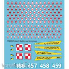 Battlefront Miniatures GFNTWP951 - WW3 Polish Decals (x4)