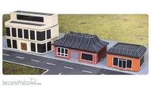 Gale Force Nine Boardgame GFNTYBB01 - Modern Terrain Bundle 1: Food & Shops