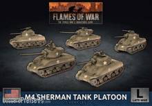 Battlefront Miniatures GFNUBX69 - M4 Sherman Tank Platoon (x5 Plastic)