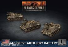 Battlefront Miniatures GFNUBX73 - M7 Priest Artillery Battery (x3 Plastic)