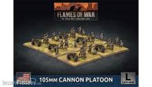 Battlefront Miniatures GFNUBX82 - 105mm Cannon Platoon (x6 Plastic)