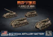 Battlefront Miniatures GFNUBX84 - M12 155mm Artillery Battery (x4)