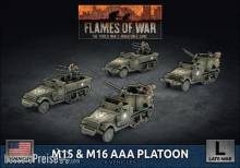 Battlefront Miniatures GFNUBX87 - M15 & M16 AAA Platoon (x4 Plastic)