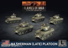 Battlefront Miniatures GFNUBX88 - M4 Sherman (Late 75mm) (x5 Plastic)