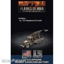 Battlefront Miniatures GFNUS145 - T27 Xylophone Rocket Launcher Battery