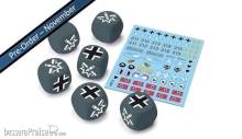 World of Tanks eng. GFNWOT10 - World of Tanks German Dice (x6) & Decal (x1)