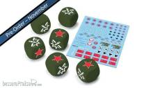 World of Tanks eng. GFNWOT12 - World of Tanks U.S.S.R. Dice (x6) & Decal (x1)