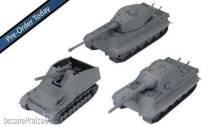Gale Force Nine Boardgame GFNWOT74 - German Tank Platoon (Tiger II, Hummel, Jagdtiger)