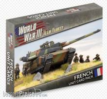 Battlefront Miniatures GFNWW309F - WW3 French Unit Card Pack (33 x Cards)