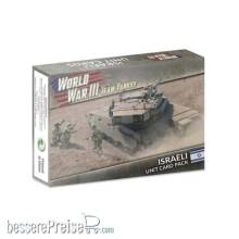 Battlefront Miniatures GFNWW310U - WW3: Israeli Unit Card Pack (x48 Cards) - Limited Edition
