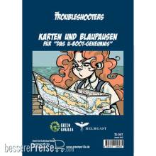 Green Gorilla GGATS007 - The Troubleshooters Karten und Blaupausen für „Das U-Boot-Geheimnis“