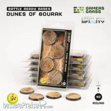 GamersGrass GGBDBR40 - Dunes of Bourak Round 40mm (4x)
