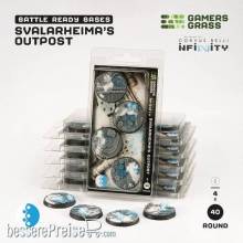 GamersGrass GGBSOR40 - Svalarheima?s Outpost Round 40mm (4x)