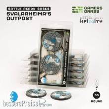 GamersGrass GGBSOR55 - Svalarheima?s Outpost Round 55mm (2x)