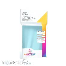 Gamegenic GGS10014 - Soft Sleeves Clear * (Einzelpack mit 50 Sleeves) Sprachunabhängig