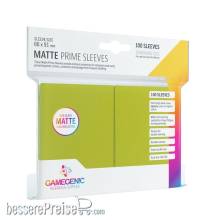 Gamegenic GGS10034 - Matte PRIME Sleeves Lime