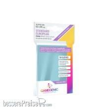 Gamegenic GGS10049 - PRIME Standard European-Sized Sleeves Clear