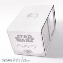 Gamegenic GGS20166 - Star Wars: Unlimited Double Deck Pod (White/Black)
