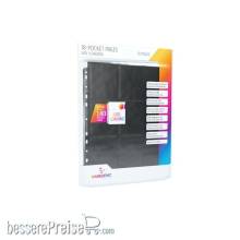 Gamegenic GGS30001 - Sideloading 18-Pocket Pages 10 pcs pack Black