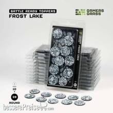 Gamers Grass GGTFLR28 - Frost Lake - Round 28mm (x10) Battle Ready Toppers
