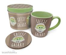 Pyramid International GP85477 - Star Wars The Mandalorian Tasse mit Untersetzer Cutest in the Galaxy