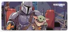 Grupo Erik GPE25050 - Star Wars The Mandalorian XL Mauspad The Child 80 x 35 cm