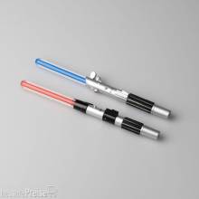 Grupo Erik GPE28096 - Star Wars Set mit 2 Lichtschwert-Stiften Luke Skywalker & Darth Vader