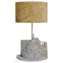 Grupo Erik GPE82554 - Der Herr der Ringe Tischlampe mit Schirm Minas Tirith 34 cm