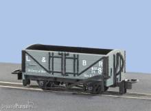 Peco GR-200D - OO-9 Open Wagon Lynton und Barnstaple Lackierung Nr. 8