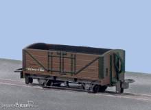 Peco GR-201U - OO-9 Open Wagon Brown Unbeschriftet