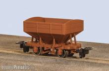 Peco GR-340UB - Snailbeach Hopper Wagon, unmarkiertes Braun´ > GR-340UB Snailbeach Hopper Wagon, unmarkiertes Braun