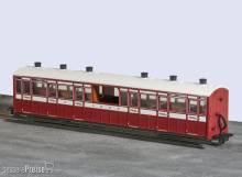 Peco GR-450B - OO-9 Center Observation Coach Lynton und Barnstaple Livery Nr. 10