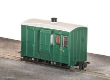 Peco GR-530UG - OO-9 4-Rad-Bremswagen grün