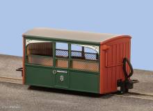 Peco GR-561 - OO-9 FR Bug Box Coach, Zoowagen, Early Preservation-Lackierung