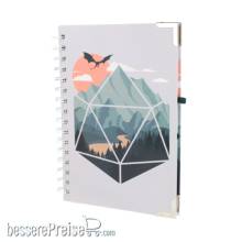 Glassstaff GSDN1D20SCNE - A d20 Scene Deluxe Notebook