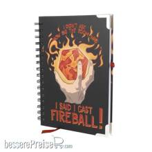 Glassstaff GSDN3CSTFIRBALL - I Cast Fireball! Deluxe Notebook
