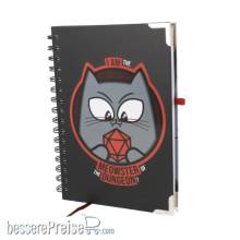 Glassstaff GSDN7MSTRDNGN - Meowster of the Dungeon Deluxe Notebook