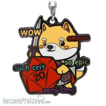 Glassstaff GSKC7MCHCRIT - Much Crit Keychain