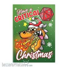 Glassstaff GSPS7CRTCRSMS - Critical Christmas Greeting Card