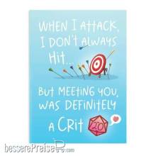 Glassstaff GSPS8MTNGYOU - Meeting You Greeting Card