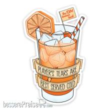 Glassstaff GSST30PLYRSTRS - Players Tears Sticker
