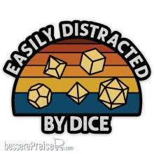 Glassstaff GSST35ESLYDSRT - Easily Distracted Sticker